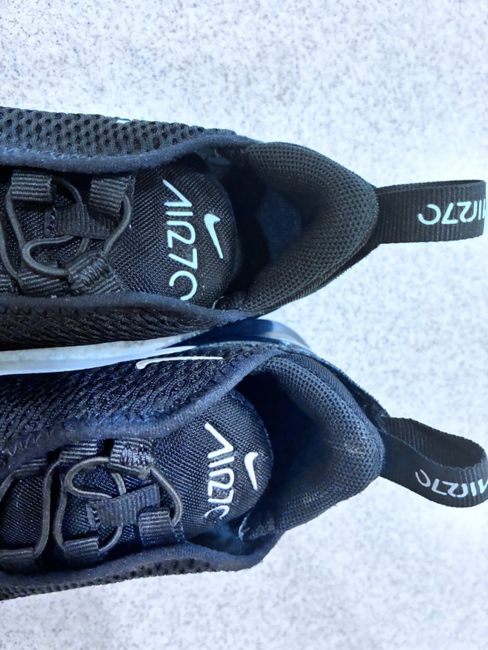 Nike Air Max 270 Baby Toddler Shoe Black Sz 6 C Sneakers DD1646 - Picture 3 of 10